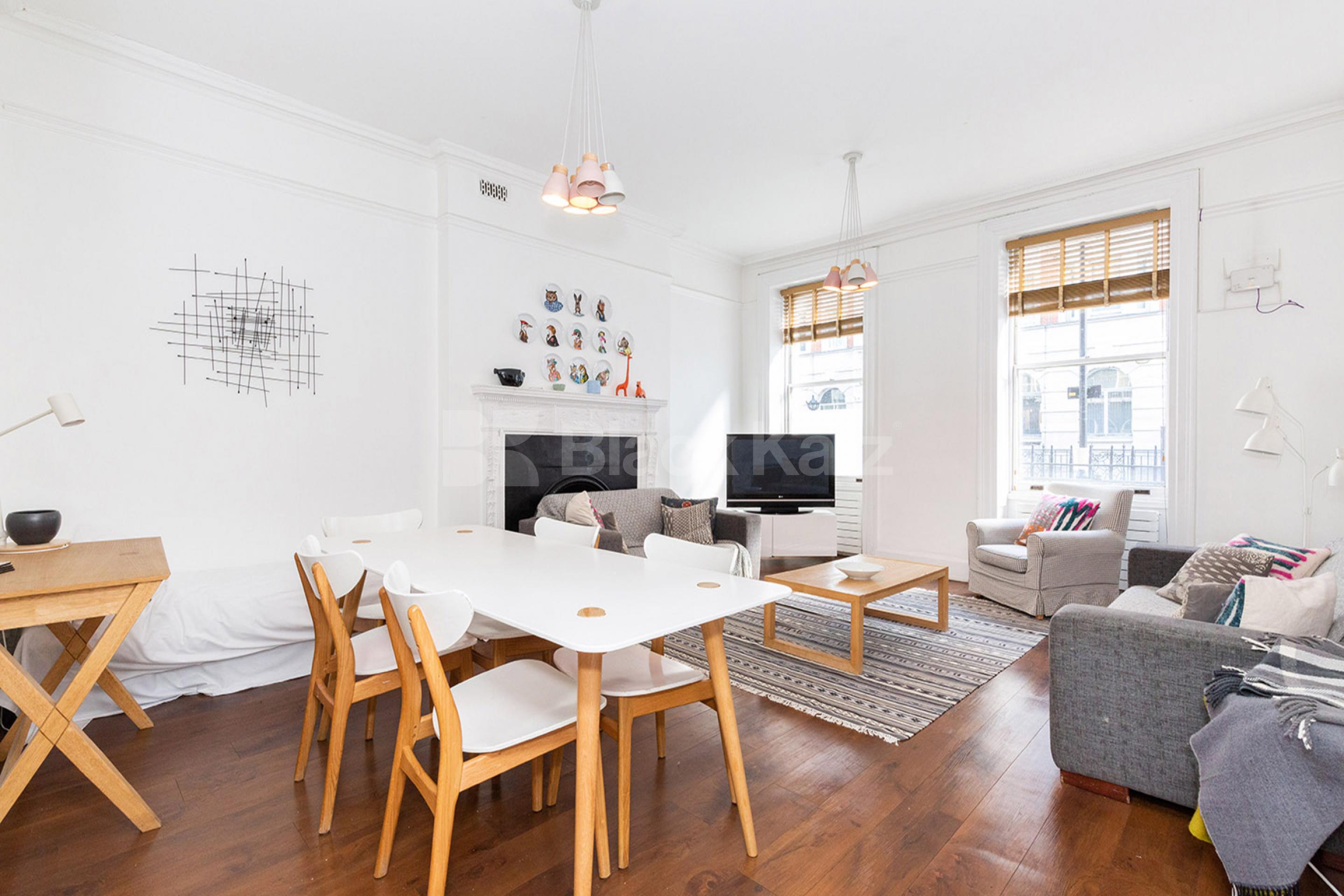 Stunning 3 double bedroom apartment to rent located in the heart of Bloomsbury Gower Street , Bloomsbury WC1E